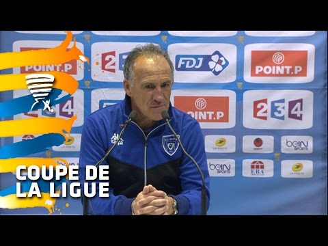 Conférence de presse SC Bastia - SM Caen (3-2 a. p.) - 2014/2015