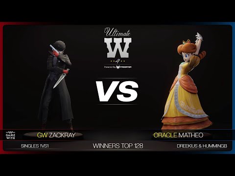 UW4 Single TOP 128 - zackray (Joker) Vs. MaTheo (Daisy,Peach)