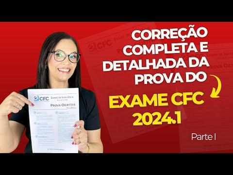 Correção Completa e Detalhada da Prova do Exame de Suficiência 2024.1! - Parte 1