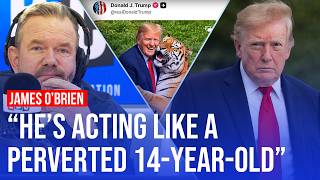 Trump shares AI video of himself wrestling tiger that killed British man