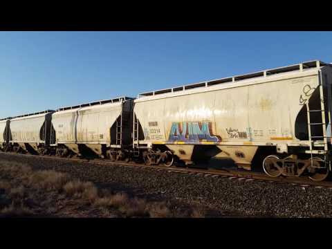 UP 2653 Northbound at Trenton, Cell Phone Video