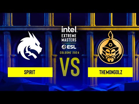 Spirit vs. TheMongolz - IEM Cologne 2024 - Group A