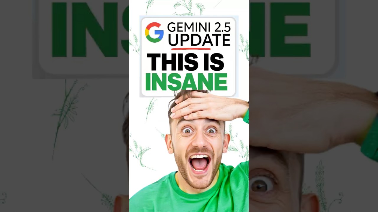 NEW Google Gemini 2.5 Pro Update is INSANE (FREE)! 🤯