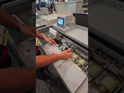 Graphic Whizard's new PB 425CF production perfect binder launched at Printing United 2024.
