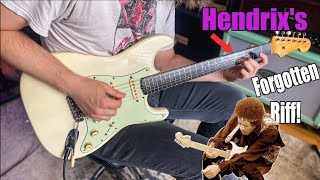 The Most Underrated Jimi Hendrix Riff Nobody Plays!
