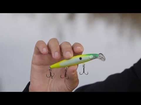 Учебное видео о воблере Strike Pro Scooter Minnow