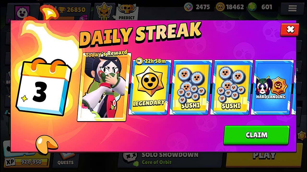 3800 CREDITS KENJI 🔥😱100 SUSHI CURSED KENJI 🍣😁LEGENDARY GIFTS🎁🔥 BRAWL STARS NEW UPDATE👍