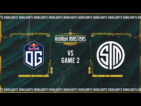 Game 2 Highlights: OG vs TSM.FTX (BO2) | Riyadh Masters 2022 Group Stage