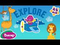 Barney 30 MIN Full Episodes Barney Visits Kenya Hawaii Season 13