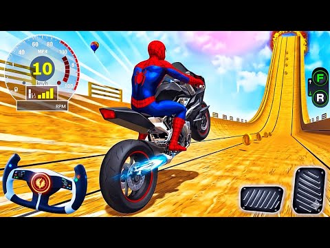 Mega Ramps Impossible Bike Stunts - Mega Ramp Bike Stunt 3D - Android GamePlay 