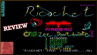Ricochet - on the ZX Spectrum 48K !! with Commentary