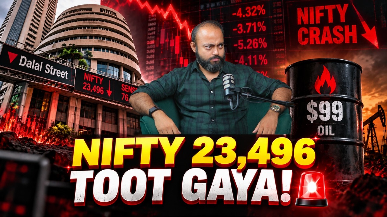 Nifty & Sensex Crash: FIIs Ka Game Plan Exposed