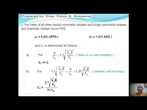 STEEL 12( SHEAR STRENGTH OF BEAMS )