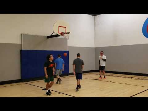 082219 - Manny, Jeff, Kris and Leo v Josh, Andre, Julio and Justin (long hair)