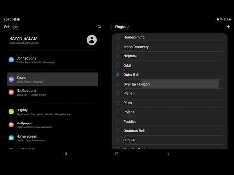 Samsung Galaxy Tab S6 Lite all ringtones ( Screen Recorder@DeviceFantasyYT#screenrecorder