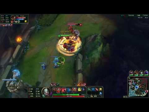 Tryndamere vs Malphite top S6 - platinum