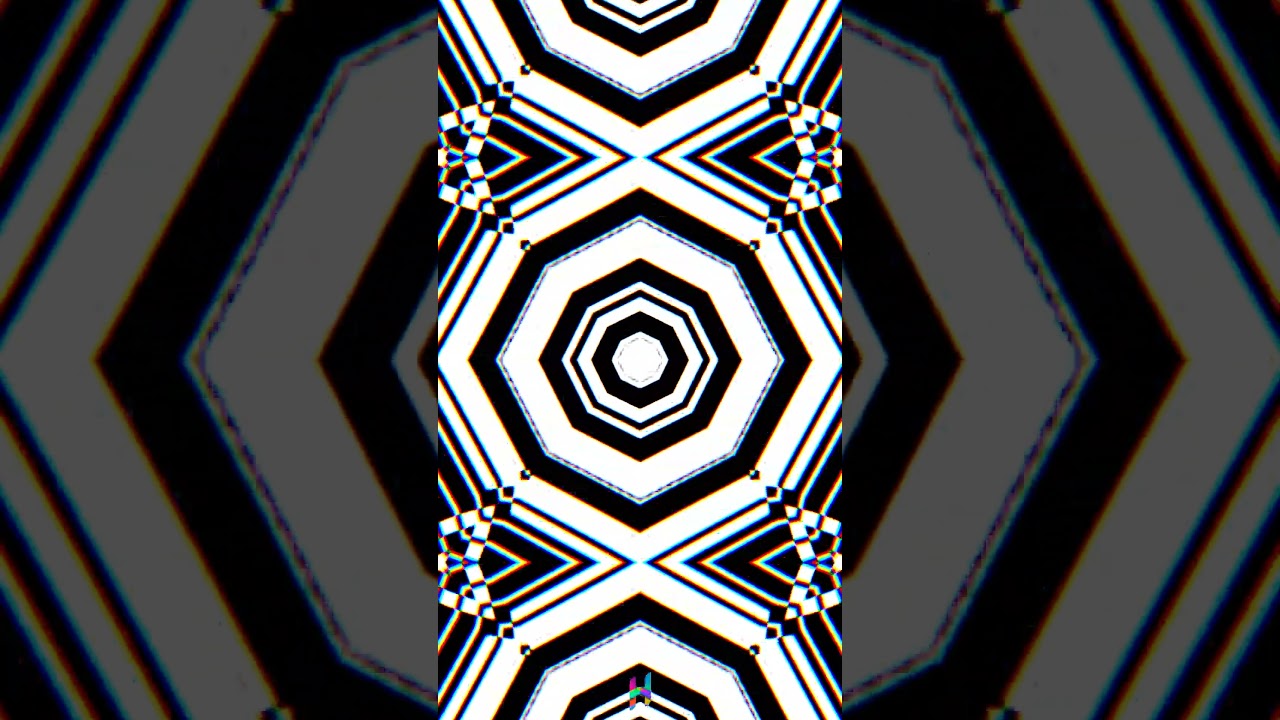 Black and White Hypnotic Spiral: Mesmerizing Pattern Flow