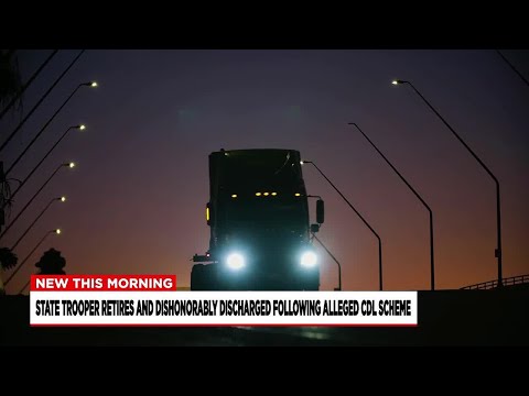 State trooper retires and dishonorably discharged following alleged CDL scheme