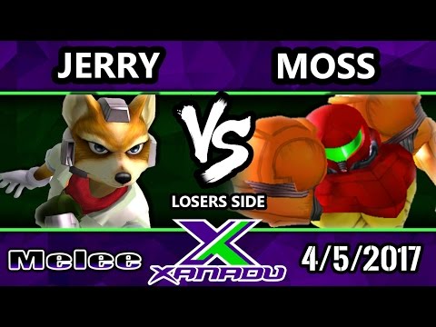 S@X 196 - Jerry (Fox) Vs. Moss (Samus) - SSBM Losers Bracket - Smash Melee