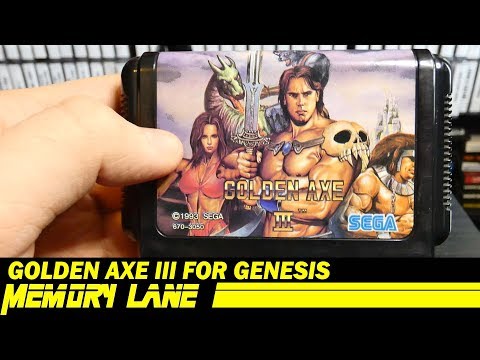 Golden Axe III for Sega Genesis (Memory Lane)