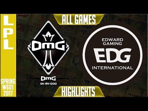 EDG vs OMG Highlights All Games - LPL Spring 2017 Week 6 Day 1 - EDG vs OMG All Games