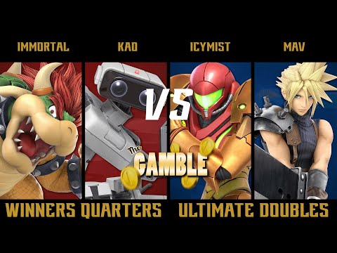 The Gamble Doubles Winners Quarter Finals - Immortal & KAO vs. IcyMist & Mav - SSBU