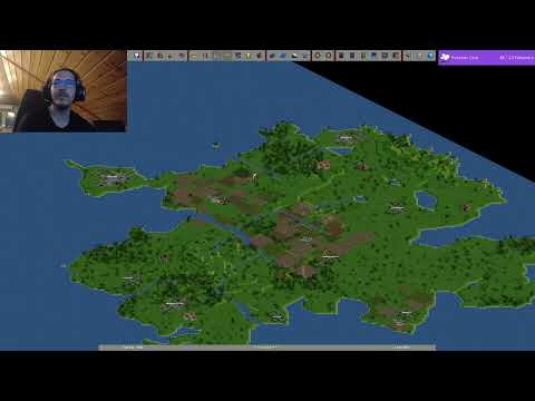 70% Water map | Solo OpenTTD Stream 23/09/23