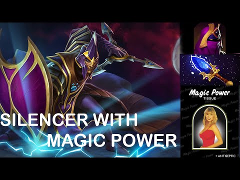 SILENCER SOLO MID Aghanim PURE MAGICAL DAMAGE - DOTA 2 7.30E