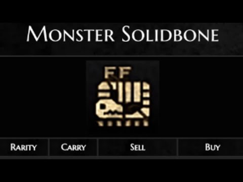 Monster Solidbone Mhw