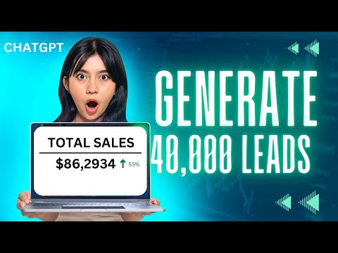 , title : 'Using CHATGPT To Generate Over 40,000 + Leads Per Month | Step-By-Step Guide'