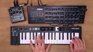 Video thumbnail for Behringer PRO-800 Sound Demo (no talking) with Strymon El Capistan by Bonedo Synthesizers