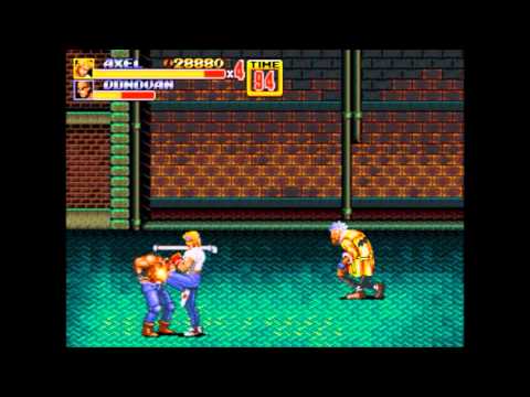 NRG: 5-10 Minutes of Gameplay - Streets Of Rage 2 [Mega Drive]