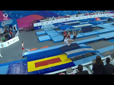 Galina BEGIM (RUS) - 2021 European Champion, Double Mini-Trampoline