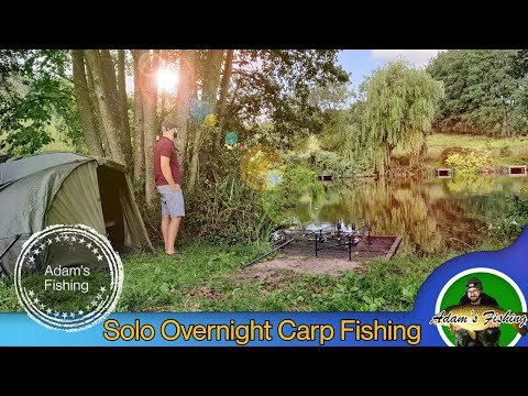 Solo Overnight Carp Fishing 🤓