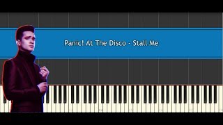 Panic! At The Disco - Stall Me (piano tutorial/cover)