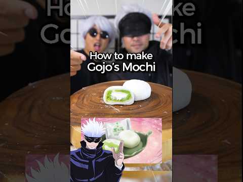 Gojo’s Kikufuku Mochi from Jujutsu Kaisen #jujutsukaisen #gojo #mochi