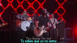 Foo Fighters - In The Clear Subtitulada (Live)