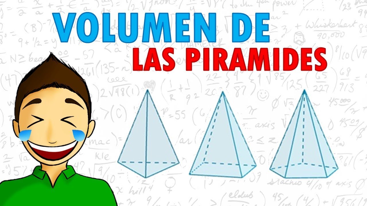 VOLUMEN DE PIRAMIDES | partes de las piramides