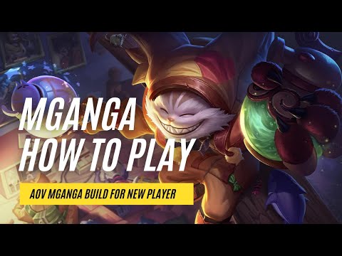 AOV How to play Mganga | best build for newbies - Arena of valor