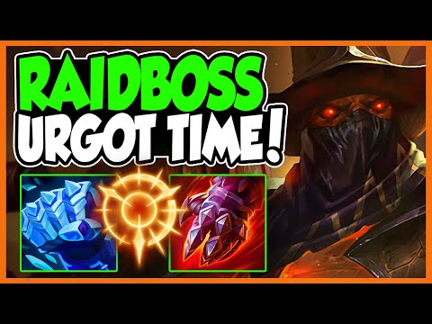 Becoming a raidboss! [Masters Urgot vs Renekton] - League of Legends
