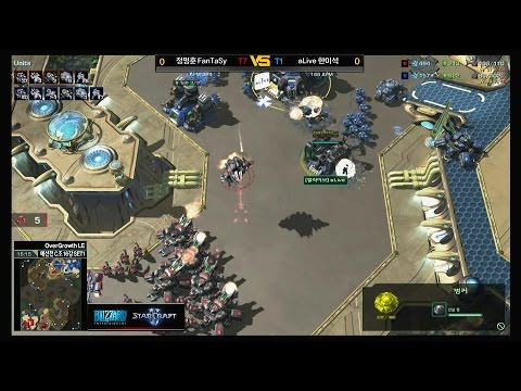 [SSL 2015 S2] FanTaSy vs aLive Group C R.16 tournament Set1 -EsportsTV, Starcraft 2