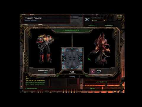 Astro's Master Class Game 63: Terran Vs. Zerg on Circuit Breakers, Top Right Vs. Bottom Right