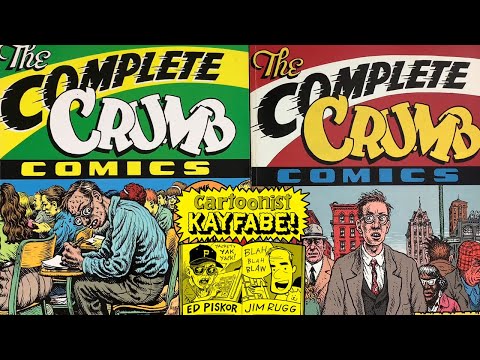R. Crumb's Teenage Comics Drawn on NOTEBOOK PAPER! Super inspiring! Complete Crumb Comix vol 1 and 2