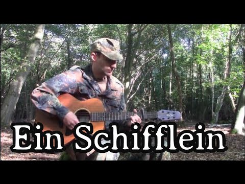 German soldier sings - Ein Schifflein sah ich fahren