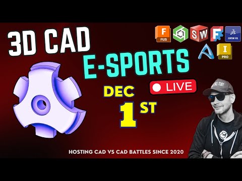 Model Monday Live | CAD Speed Modeling Battles & Tips (December 1st, 2025)