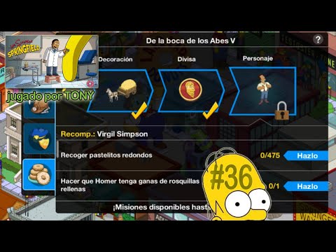 Los Simpson Springfield "Historia'20: Capítulo 36 - De la Boca de los Abes V" por Tony