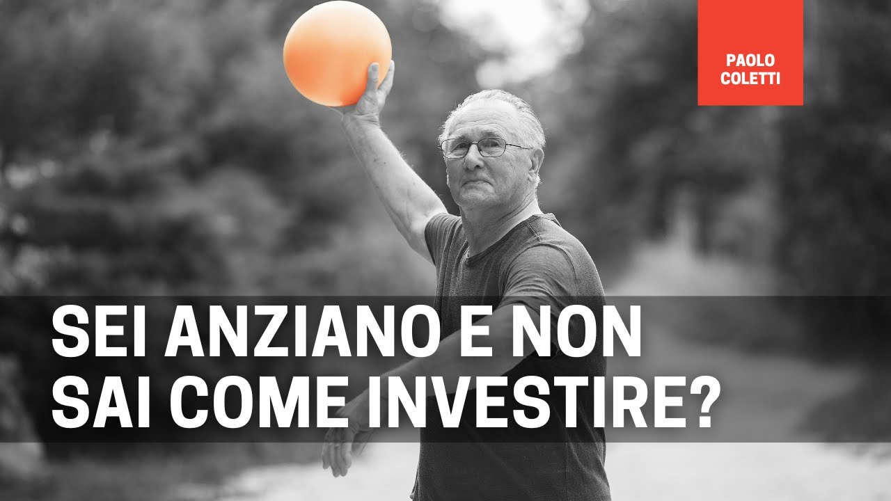 Scenari di investimento da anziano: orizzonte, spese e eredi