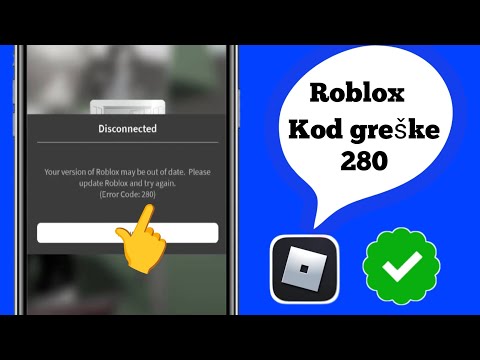 Kako popraviti Vaša verzija Robloxa je možda zastarjela ||  Roblox kod greške 280