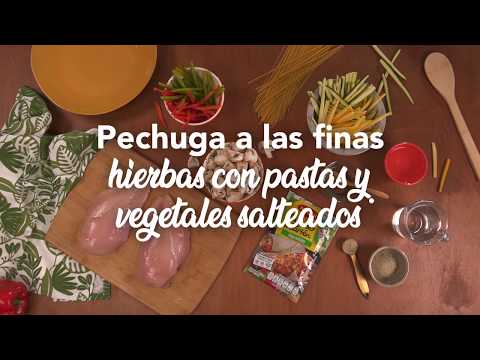 ¿Cómo hacer pollo a las finas hierbas con pasta? | MAGGI® Colombia