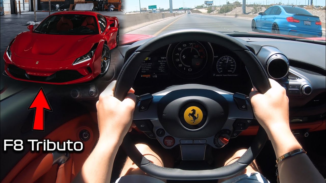 FULL SENDS in the new FERRARI F8 TRIBUTO *POV*